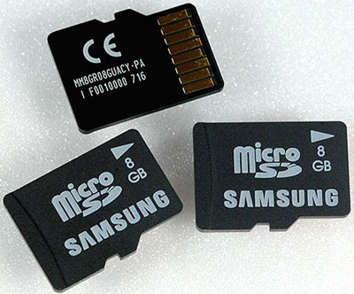 samsung microsd  8 